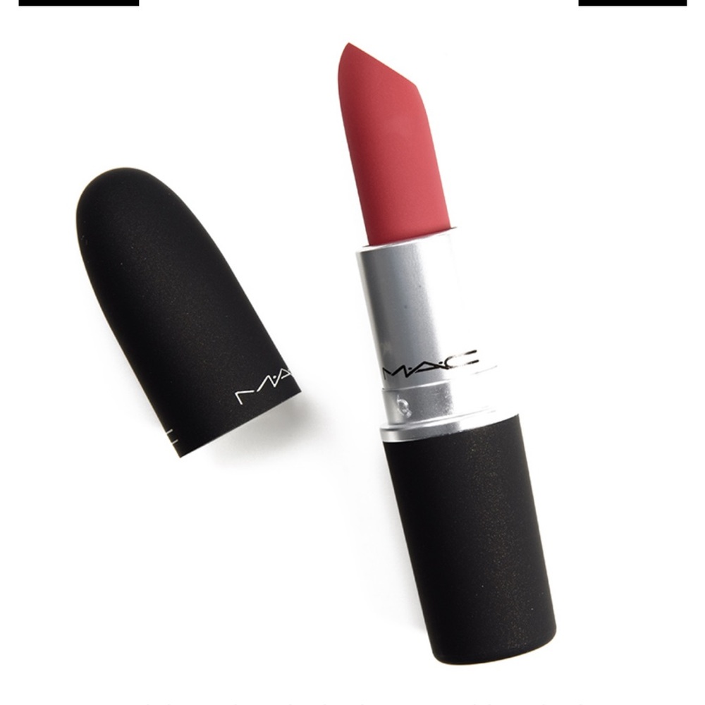 MAC POWDER KISS LIPSTICK mull it over 314 makeup cosmetics new - Picture 2 of 5